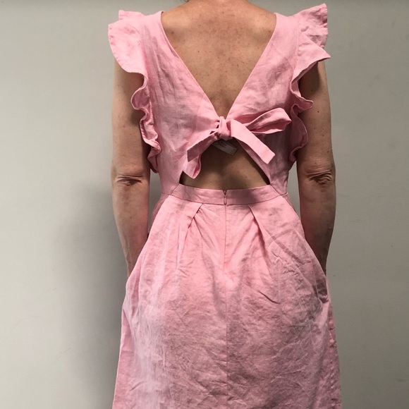 Pink Ruffle Dress - Picture 3 of 3